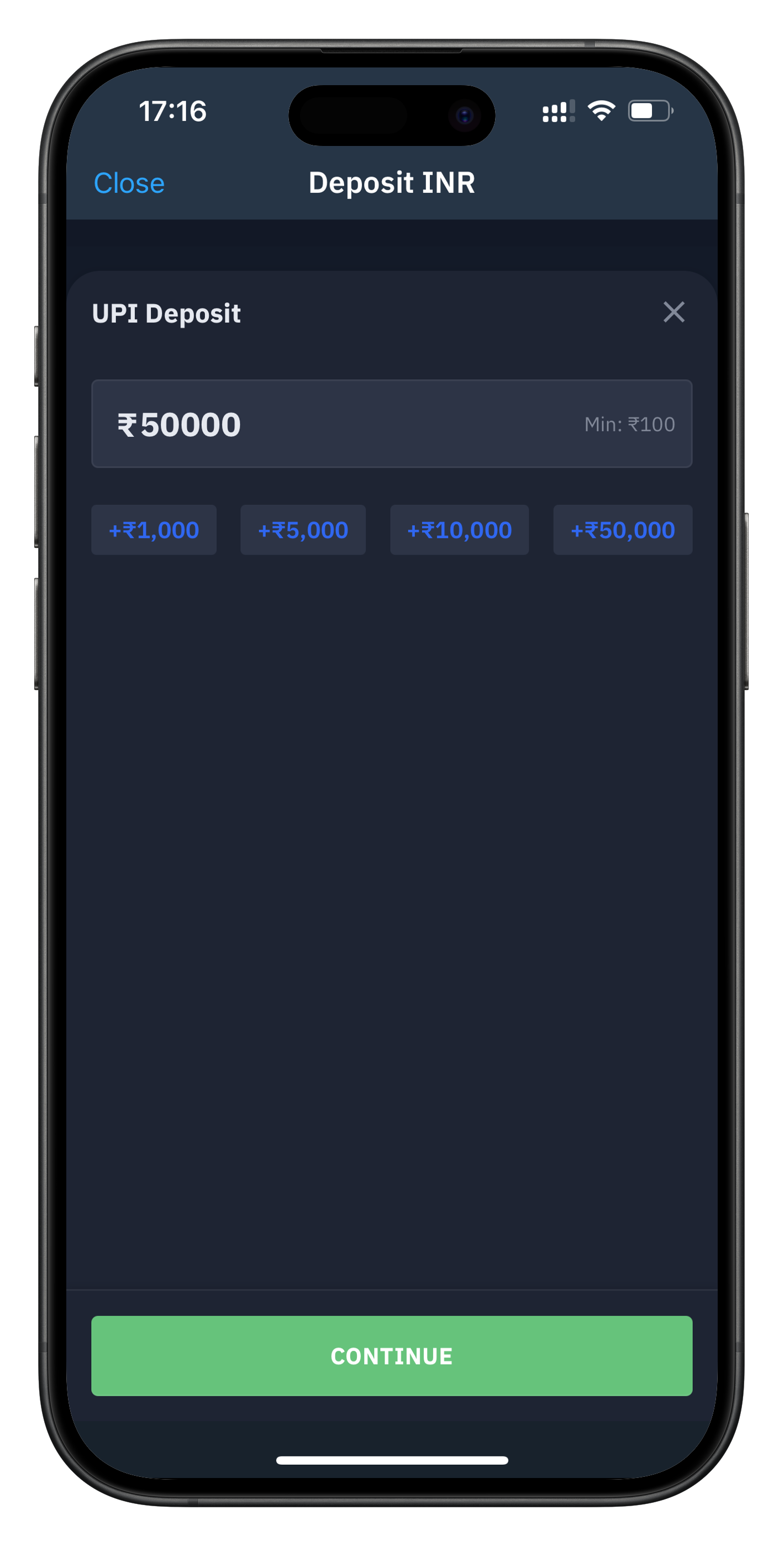UPI deposit screenshot 2