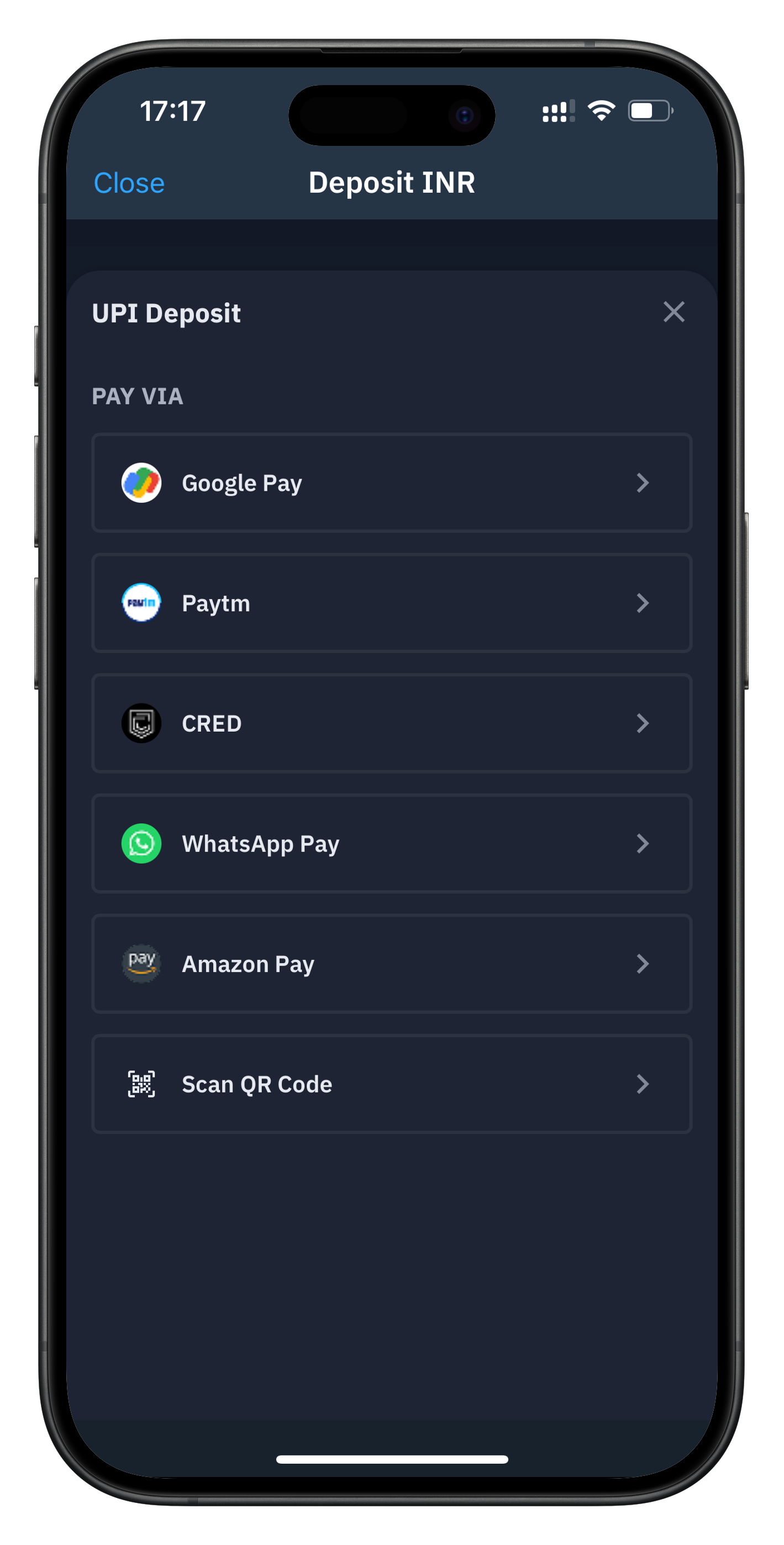 UPI deposit screenshot 4