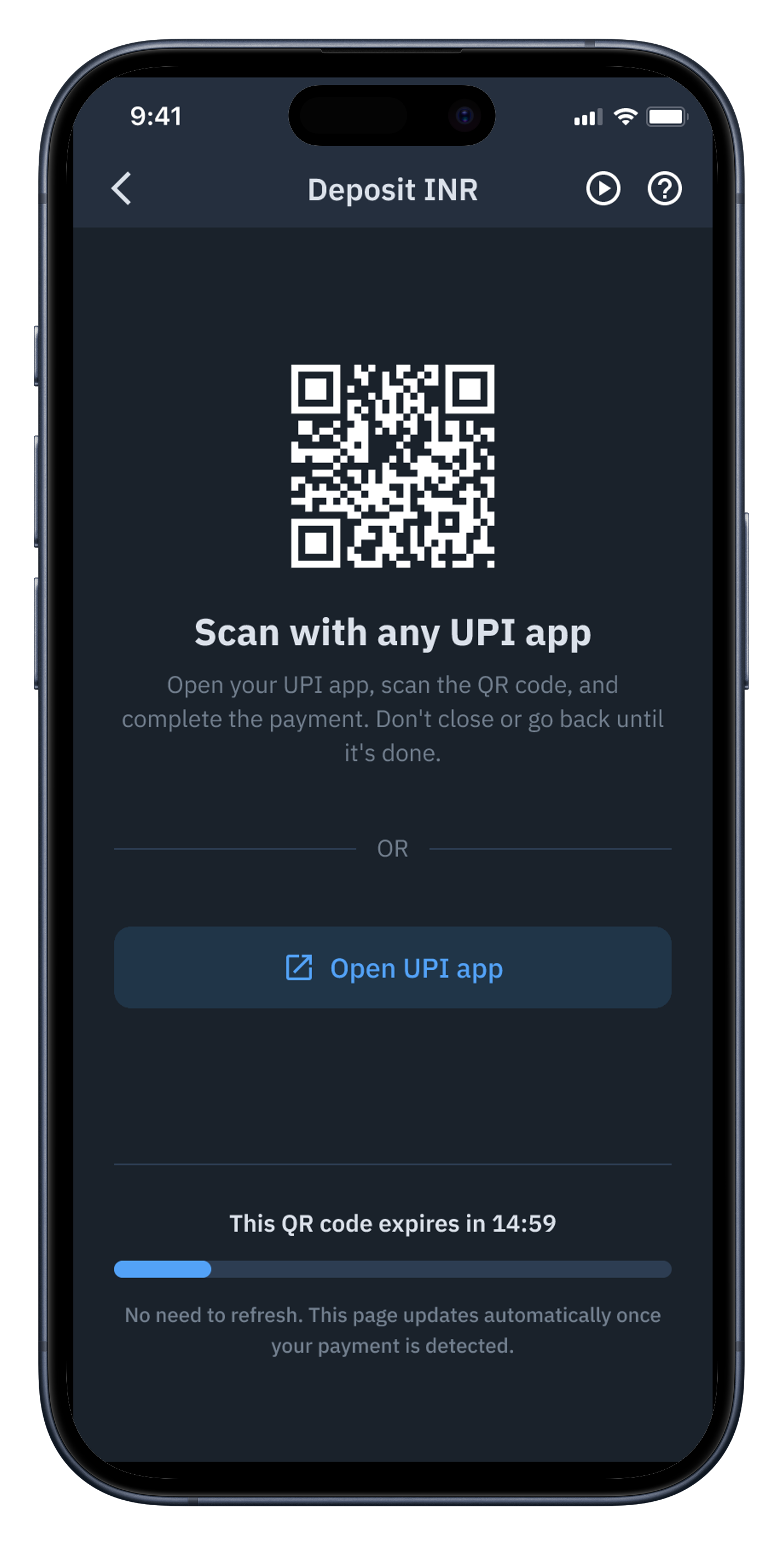 UPI deposit screenshot 5